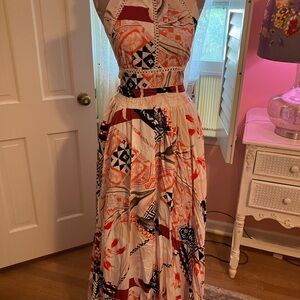 Women's Multicolor Maxi Dress